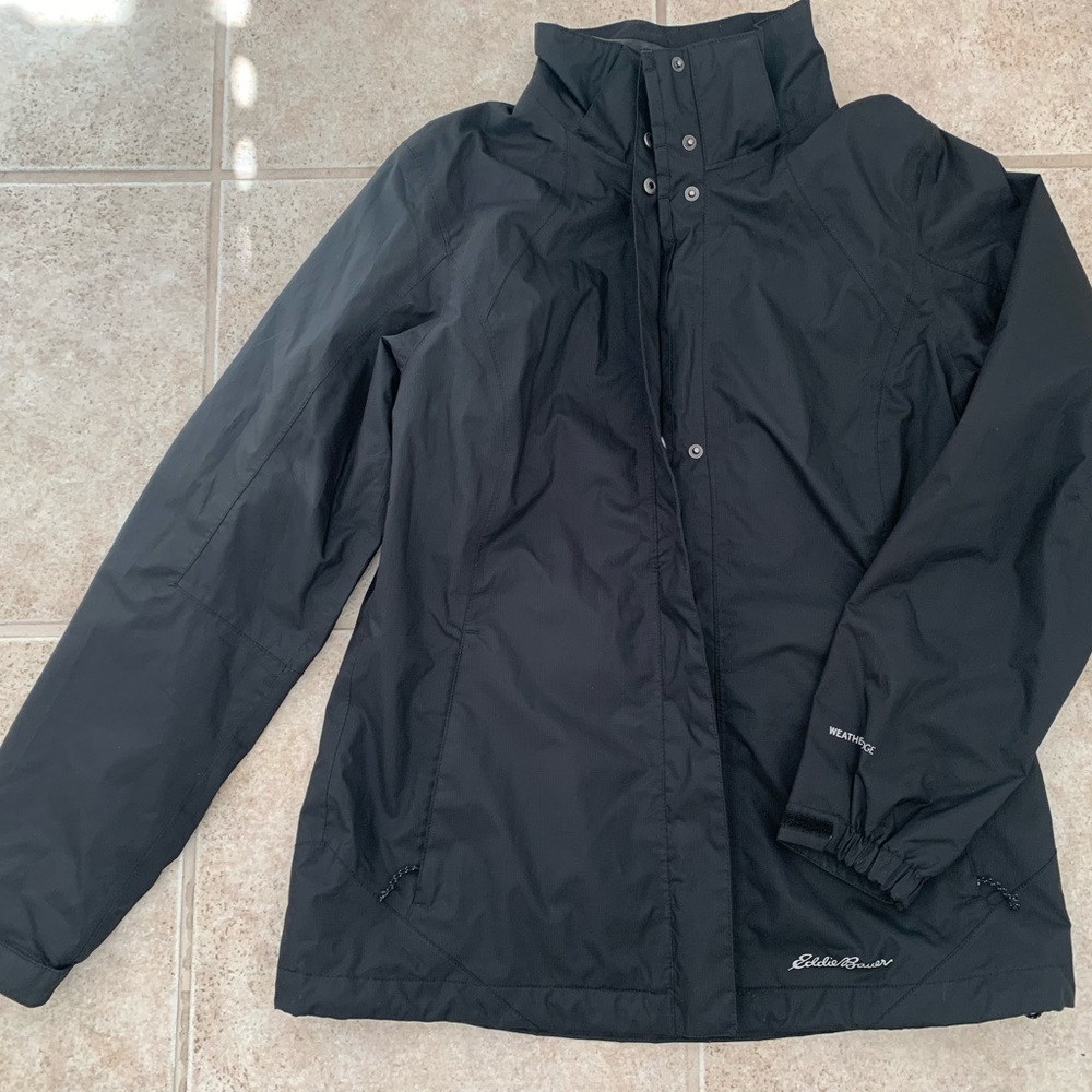 Eddie Bauer Women's Black WeatherEdge Jacket